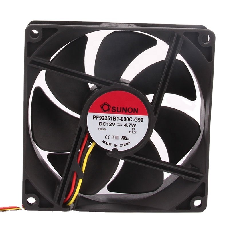 SUNON 24V 48V DC12V 4.7W 90x90x25 9CM 9025 Centrifugal Exhaust Industrial Ventilation Brushless PF92251B1-000C-G99 Cooling Fan